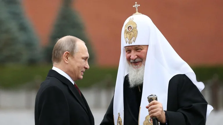 Même le chef de l'Église orthodoxe pour sanctionner: Il a la main sur la rhétorique de Poutine envers l'Ukraine