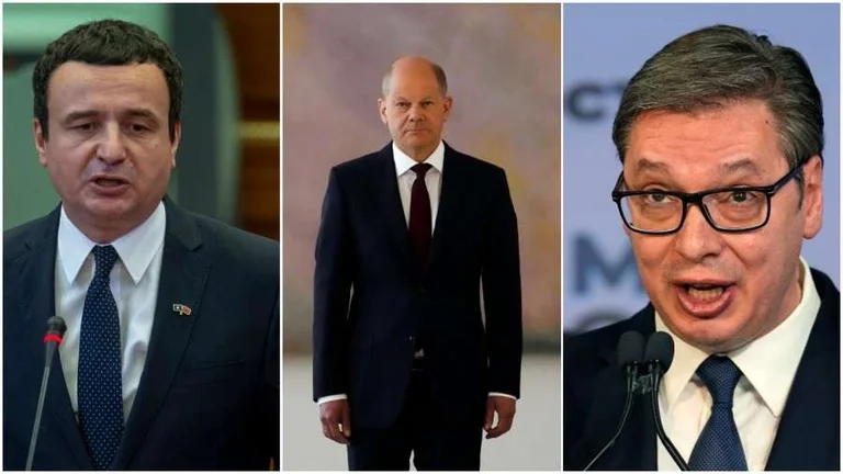 Kurti commence à rencontrer le chancelier Scholz à Berlin
