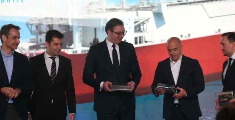 Vucinki in Greece: Construction of the American gas terminal Kurt rejected