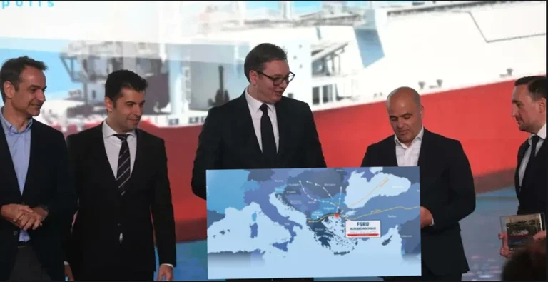Le lancement du terminal de gaz américain que Kurt a refusé à Vucin en fait partie. Voici ce que contient le projet.