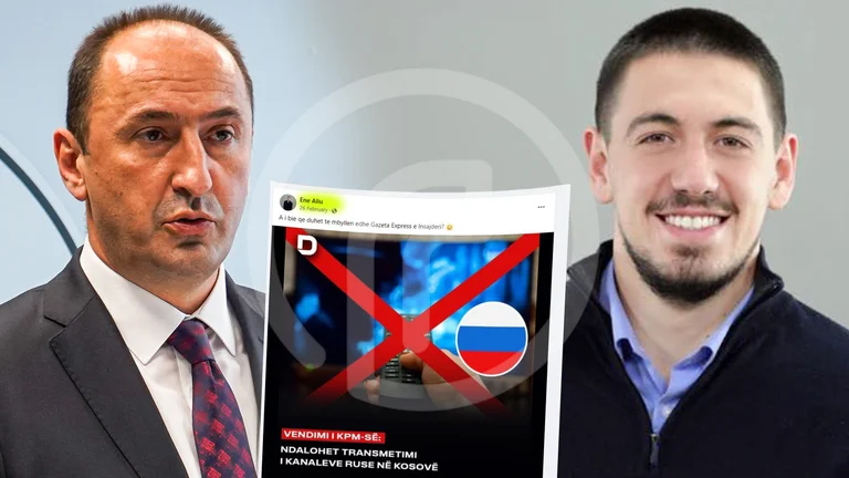 When Lieburn Aliu's son compared Kosovo media to Russian (Photo)