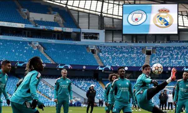 Uno dei principali giocatori di calcio del Real in dubbio della seconda partita contro Man City