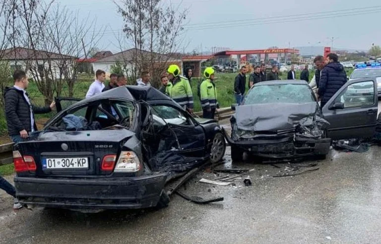 Accident à l'entrée de Drenas, trois blessés