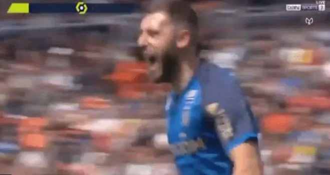 L'atmosphère dans Lorient arber Zeneli fans de nouvelles avec un but marqué