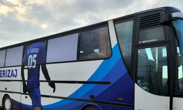 After returning to Superleague, Ferizaj is also bused by official club
