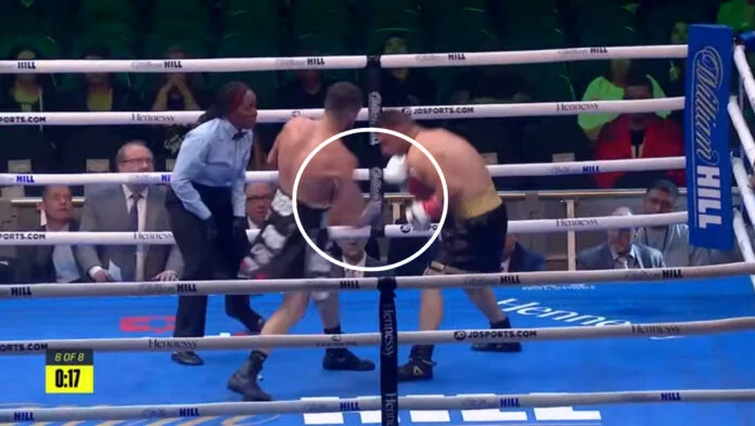 Le boxeur albanais se met sur le ring avec la rousse, reste imbattable