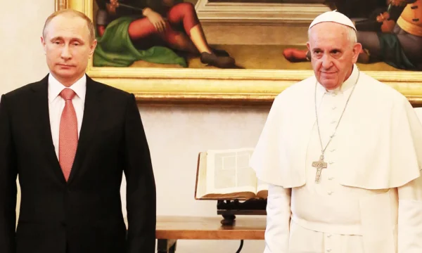Putin's hearing the Pope, launchs humanitarian corridors in Mariupol