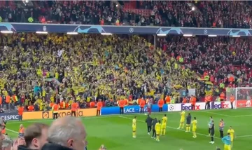 Diese Aktion von Willarreal Fans nach dem Liverpool Spiel macht alle überrascht