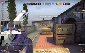 Neymar bettelt aus dem Nichts spielen Champions League Spiel, er spielt CS:GO