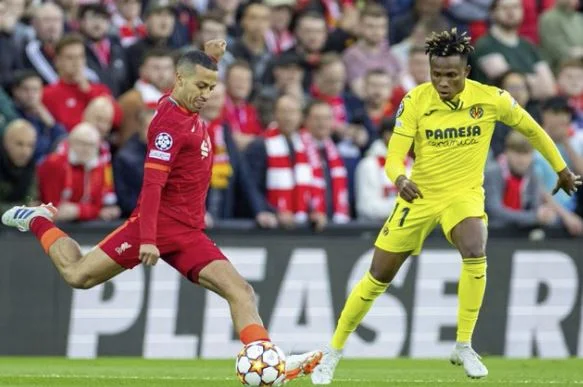 Liverpool ist im ersten Teil des Willarreal Mane und Theago für ein Haarspiel gefährlich.
