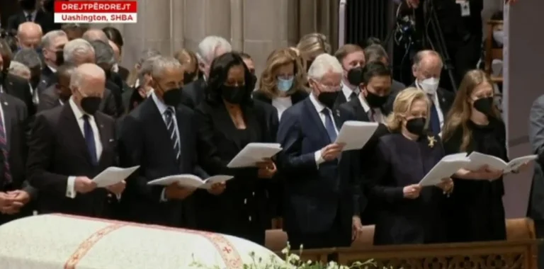 Madeleine Albright's funeral ceremony begins