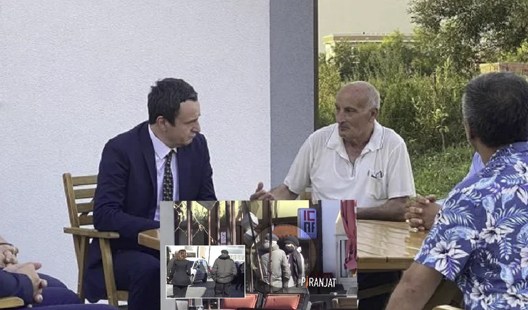 Albin Kurti recently visited the teacher from Prizren who was suspected of pedophile