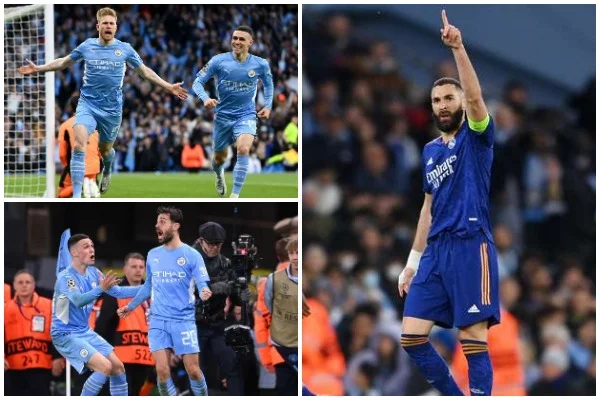Only Manchester City and Real Madrid know how to do that. They put it in the history of the Champions' semifinals.