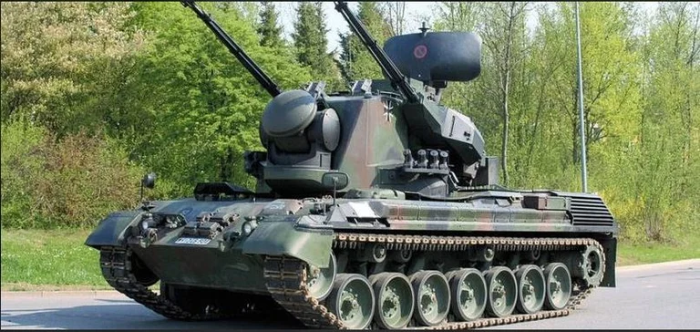 Germany helps Ukraine with Geppard defence system
