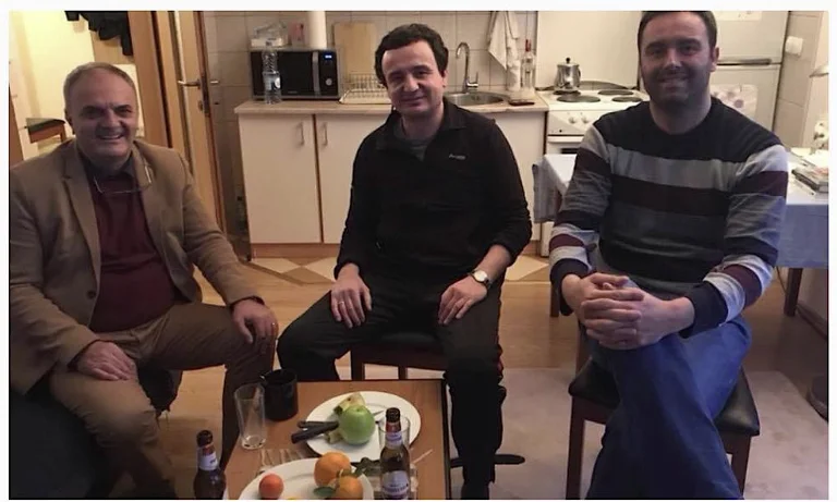 New photos showing the proximity of Kurt and Konjufca with Martin Berishajaj of the scandal Gen-Gen)