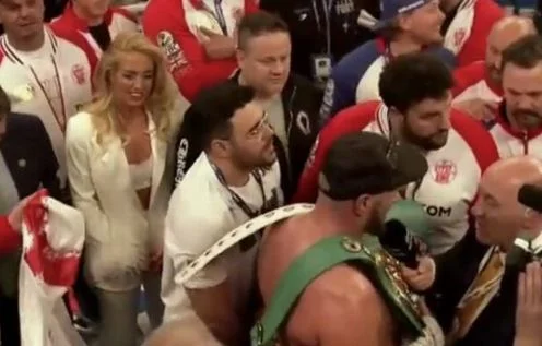 Fury said he's going to retire for his wife. She's got the lie on him.