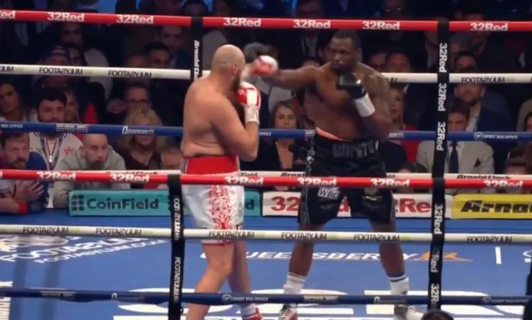 Schließen Sie die erste Runde: Fury übernimmt die McKhoe.