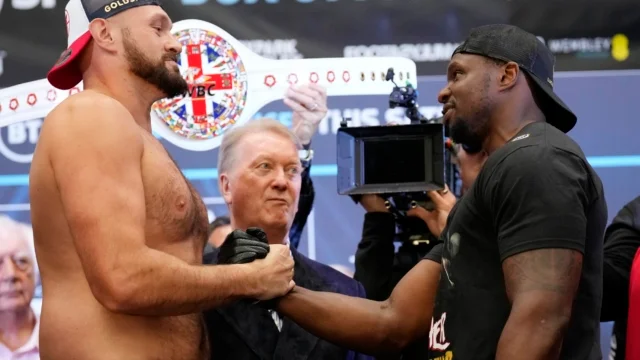 Che differenza fa Dillian Whyte ottenere una piccola quantità di denaro rispetto a quella di Tyson Fury