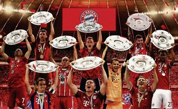 Offizieller: Baierney wird zum Champion der Bundesligla erklärt, der 10. Titel in Folge