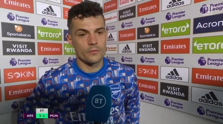 Granit Jaka parla dopo il folle obiettivo di Man United, queste sono le sue parole