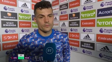 Granit Jaka spricht nach dem verrückten Ziel von Man United, das sind seine Worte