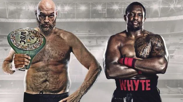 Fury Whyte: On this Kosovo television, you can see the mass of heavy-weight giants