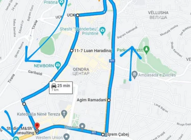 Le strade della capitale che saranno piazza oggi e domani