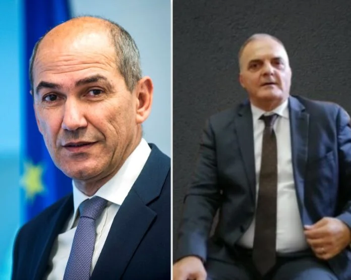 Grande scandalo finanziario in Slovenia, il primo ministro della Slovenia parla con l'ambasciatore Berisha