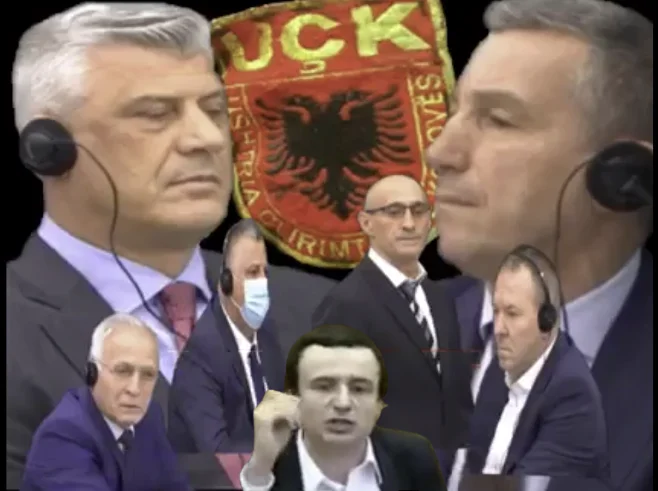 Vor den Botschaftern Albin Kurti nannte ehemalige KLA-Führer (VIDEO) Verbrecher