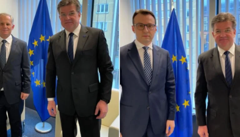 Lajcak per l'incontro a Bruxelles: stiamo parlando di targhe e altri problemi.