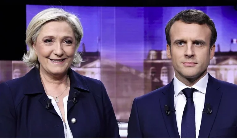 Macron und Le Pen in der finalen Wahlkampagne nach heftiger Debatte