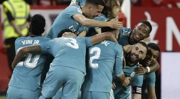 Offizielle Formationen: Ossauna Real Madrid