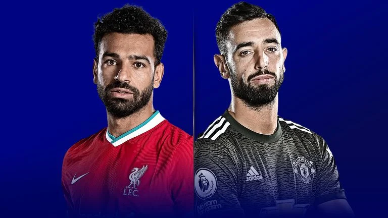 Offizielle Formationen: Livepool ) Man United