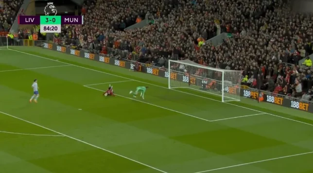 Die Klasse Salah markiert die Man United Players für Liverpool