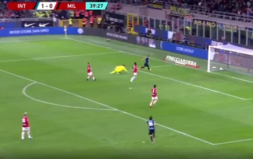 Die Inter stoppt nicht wieder Martinez markiert Mailand