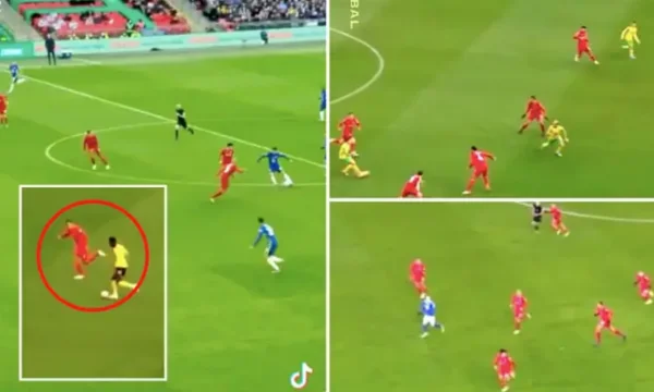 Il video che dimostra Virgil van Dijk può impostare la posizione offline del suo avversario