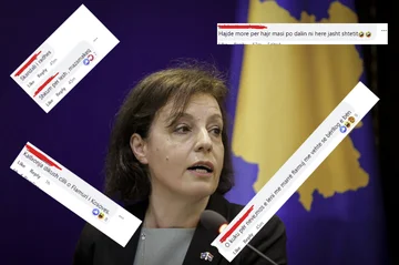 No deje las banderas con usted implicadox1⁄4, la respuesta de la gente después de que Gervala represente a Kosovo en el Consejo de Seguridad