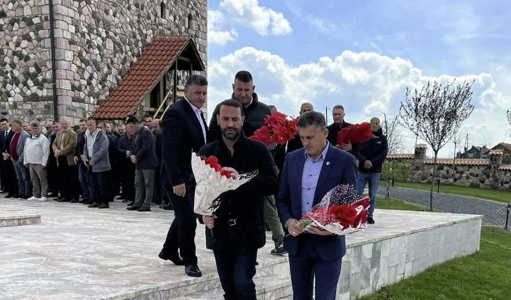 Daut Haradinaj honours martyrs Sali Ceku, Shefqet Mehmetaj on 23rd anniversary of the fall
