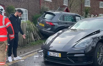 Fernandes hat einen Unfall mit seinem Porschenu, das ist der Gesundheitszustand des Mittelfelders.