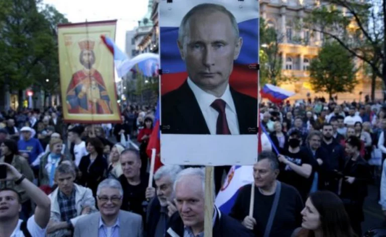 Serbien, Russland, beginnt die Petition gegen die russische Sanktion