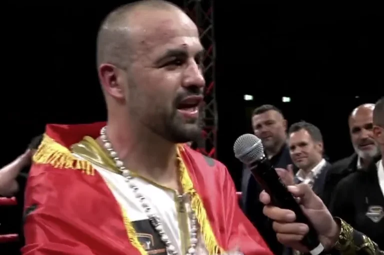 Dies sind Shef Isufis Worte nach dem großen Sieg über den bulgarischen Boxer
