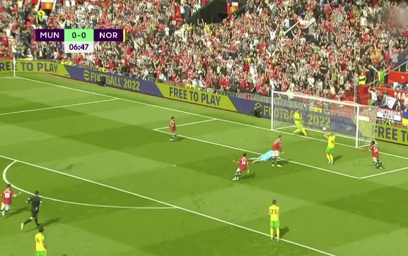 What a fine goal Ronaldo scored at Norwich
