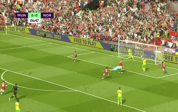 Was für ein schönes Tor Ronaldo bei Norwich erzielte
