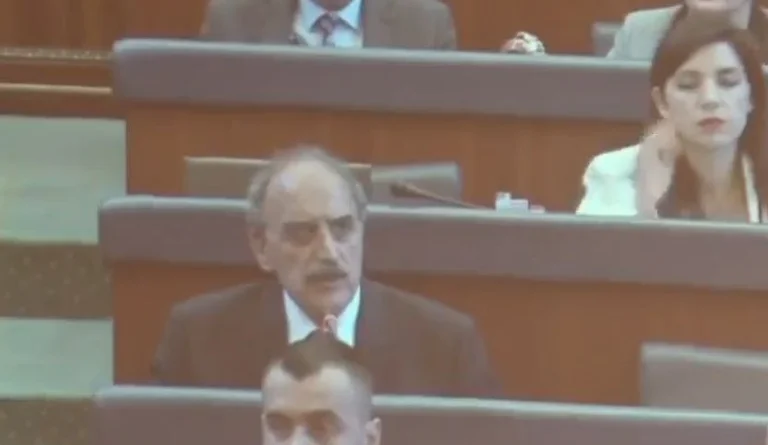Jahya Cocaj compares the lesson in Kamenica to the laboratory that had been set on fire near his laboratory