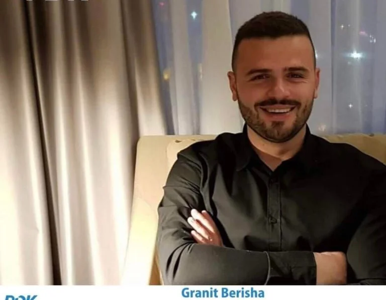Granit Berisha a nommé Président de la section PDK à Kamenica