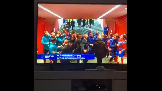New video, Savic attacks Grealisshi even in the tunnel, runs the players apart