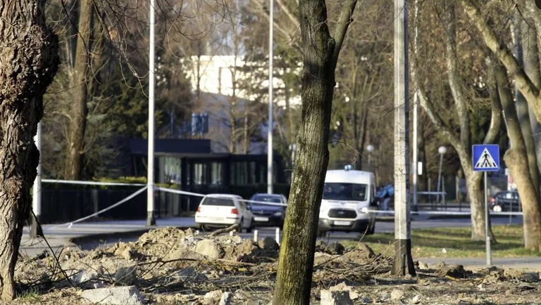 Dron tombé à Zagreb, transportait des explosifs