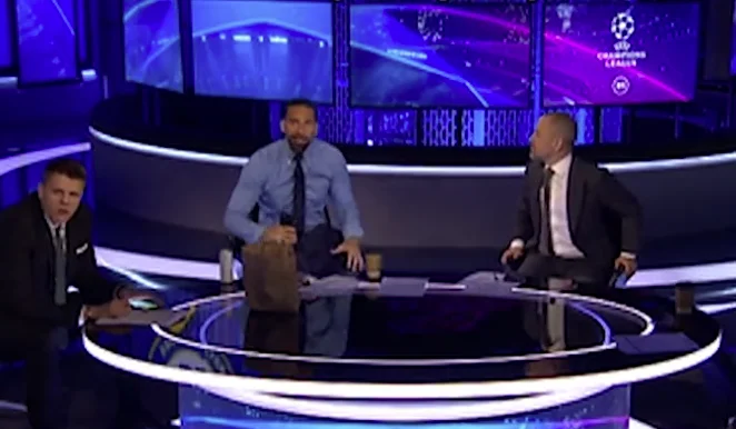 It turns out video when Ferdinand yells out bigger é “O Muka Modric”