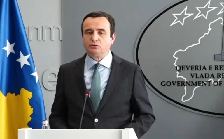 Others were called super criminals, and for the violator of the Constitution, Nagavcin, Kurti speaks nothing: We have attacks, but we won't stop.
