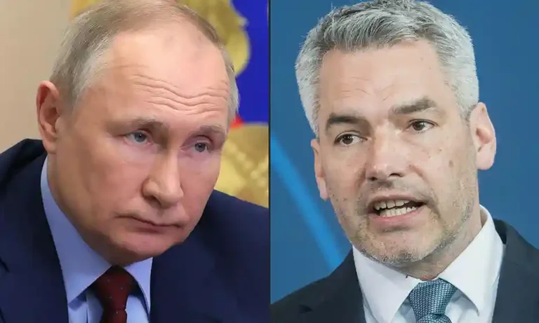 Austria to say in the eyes of Putin that war is morally lost